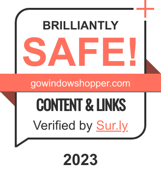 We are proud to announce that gowindowshopper.com is a certified safe site 2023!